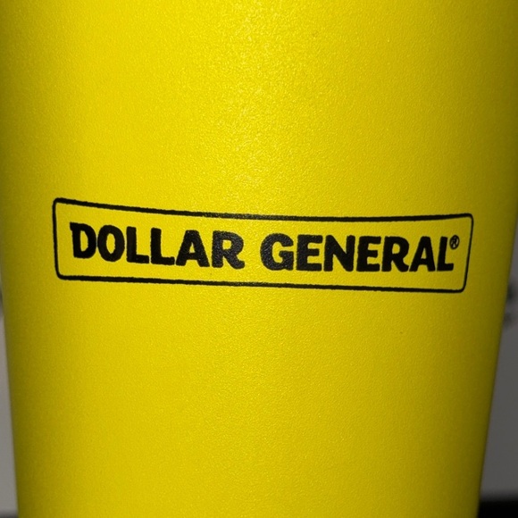 DOLLAR GENERAL STORE DG DOLGENCORP INC Yellow Tumbler Cup Lid GRAY LUNCH BOX - Picture 8 of 12